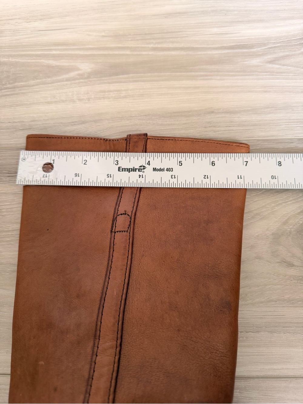 Vintage Frye 6628 Made USA Brown Leather Tall Riding Boots Women’s 7B - Picture 12 of 13